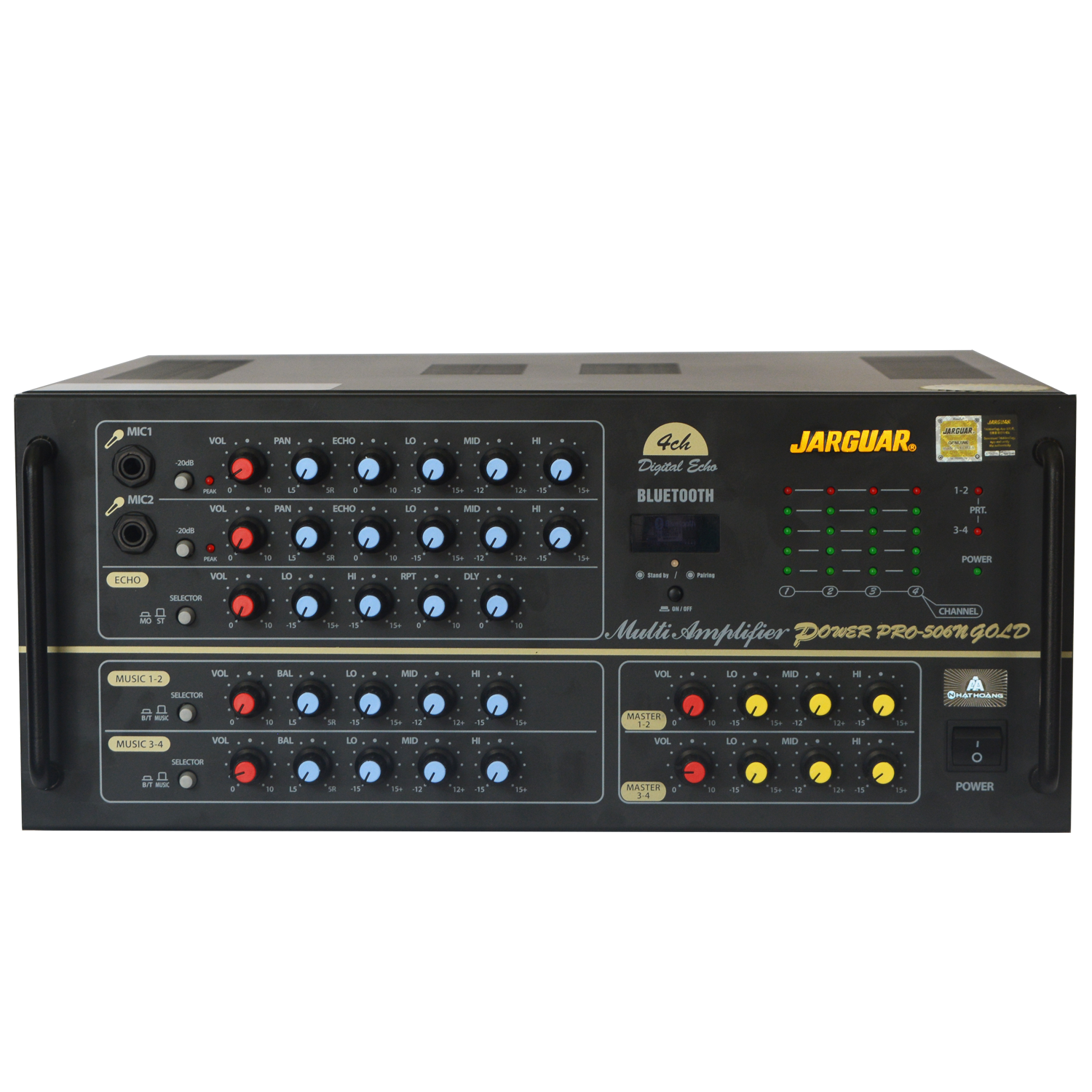 Amply Jarguar Pro-506N GOLD Bluetooth chính hãng - Hình 1