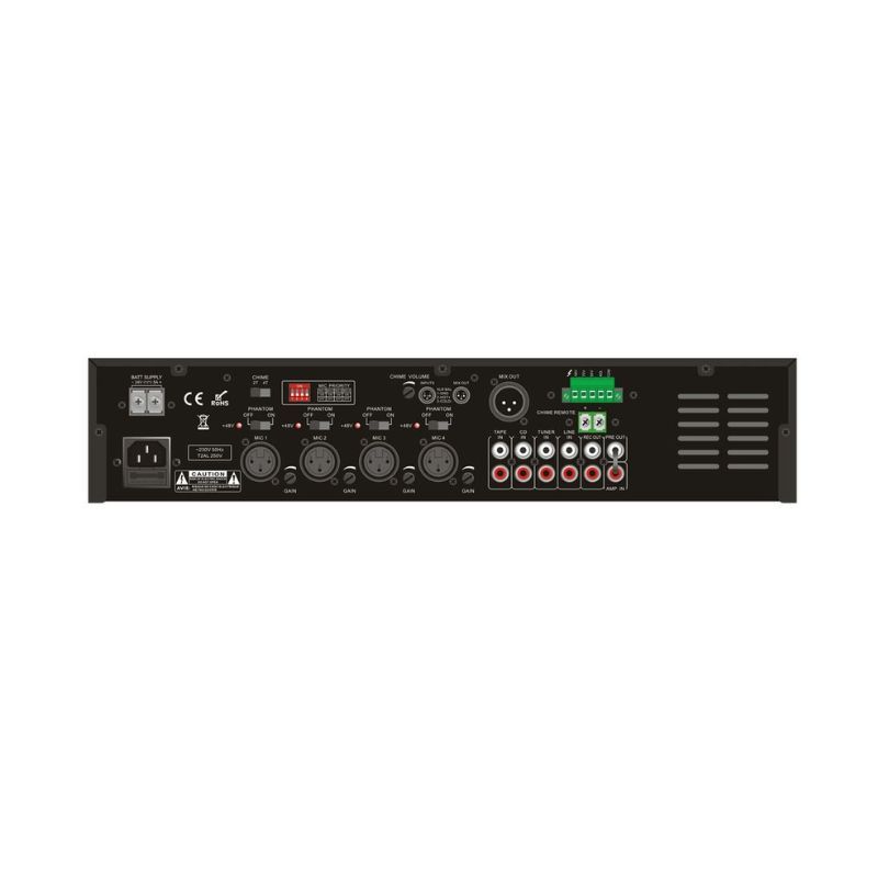 Amply ITC T-120FP Khuếch Đại Kèm Mixer Chính Hãng - Hình 3