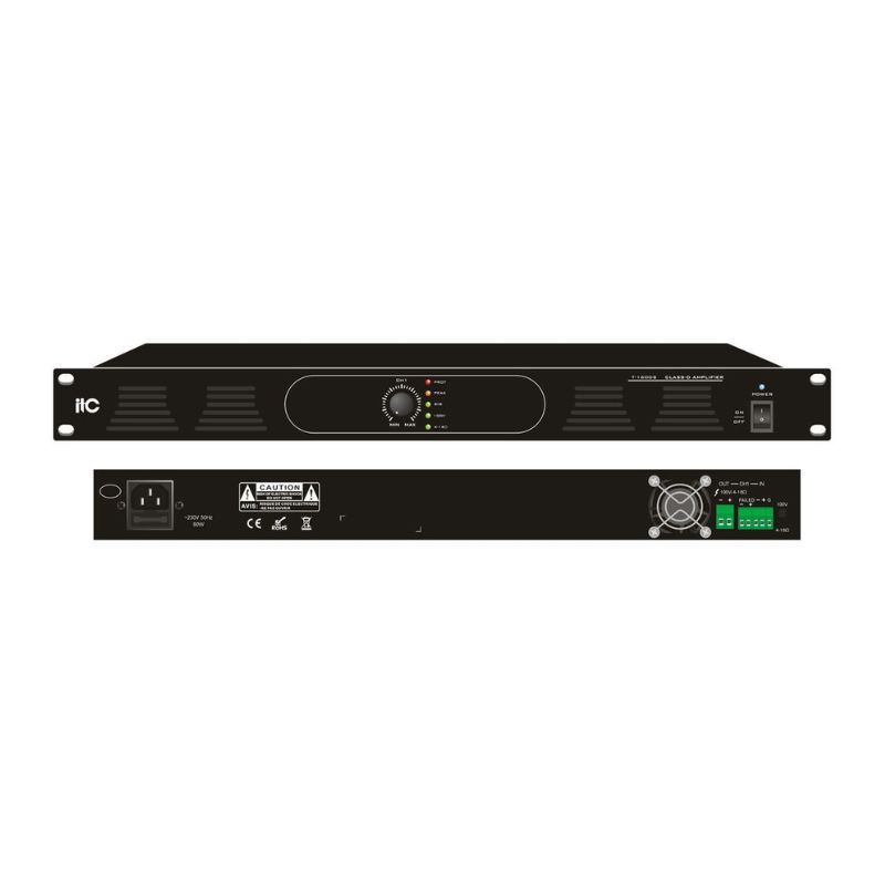 Amply ITC T-1350DS Khuếch Đại Kèm Mixer Chính Hãng - Hình 3