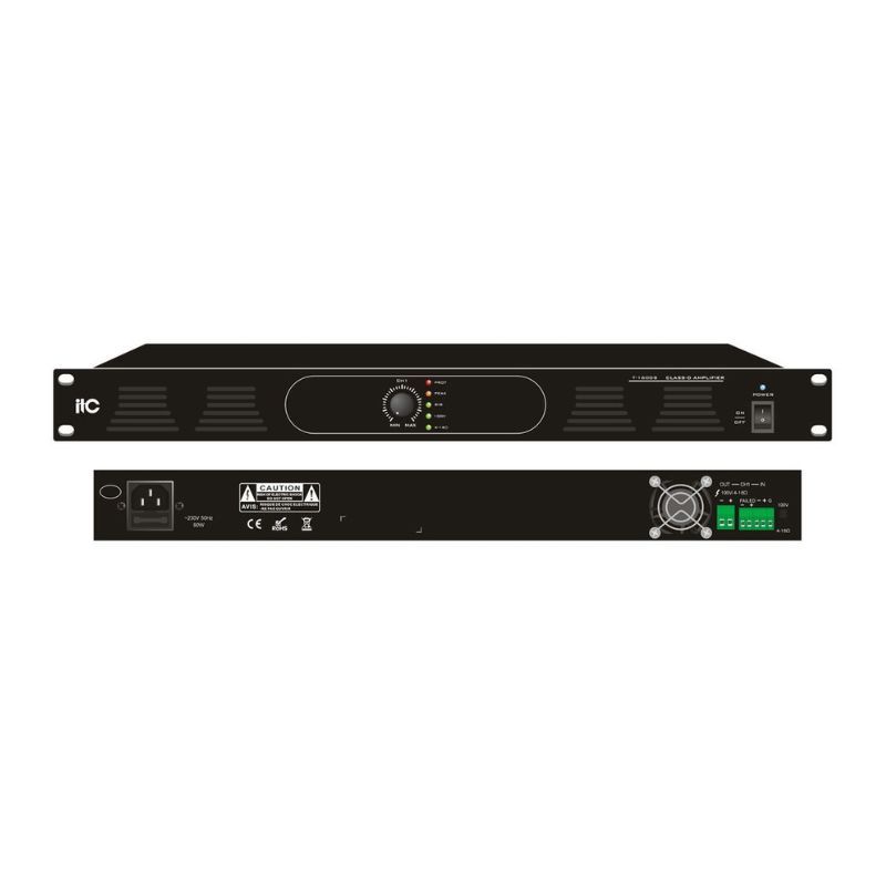 Amply ITC T-1350DS Khuếch Đại Kèm Mixer Chính Hãng - Hình 3