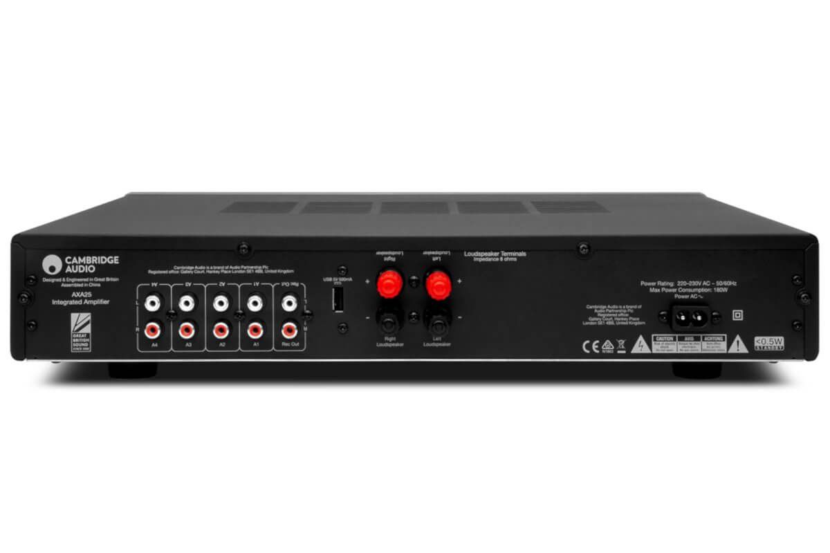 Amply nghe nhạc Cambridge Audio AXA25 chính hãng - Hình 2