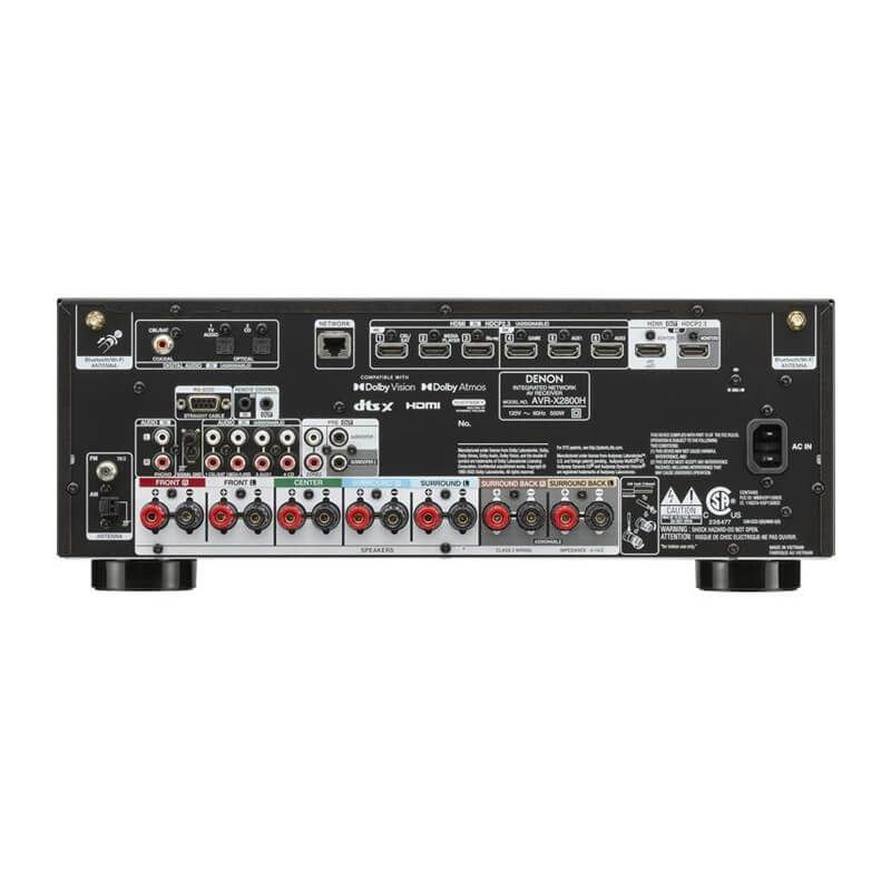 Amply nghe nhạc Denon AVR-X2800H chính hãng - Hình 2