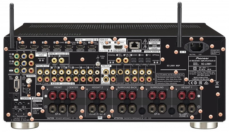 Amply Xem Phim Pioneer SC-LX901 Chính Hãng - Hình 5