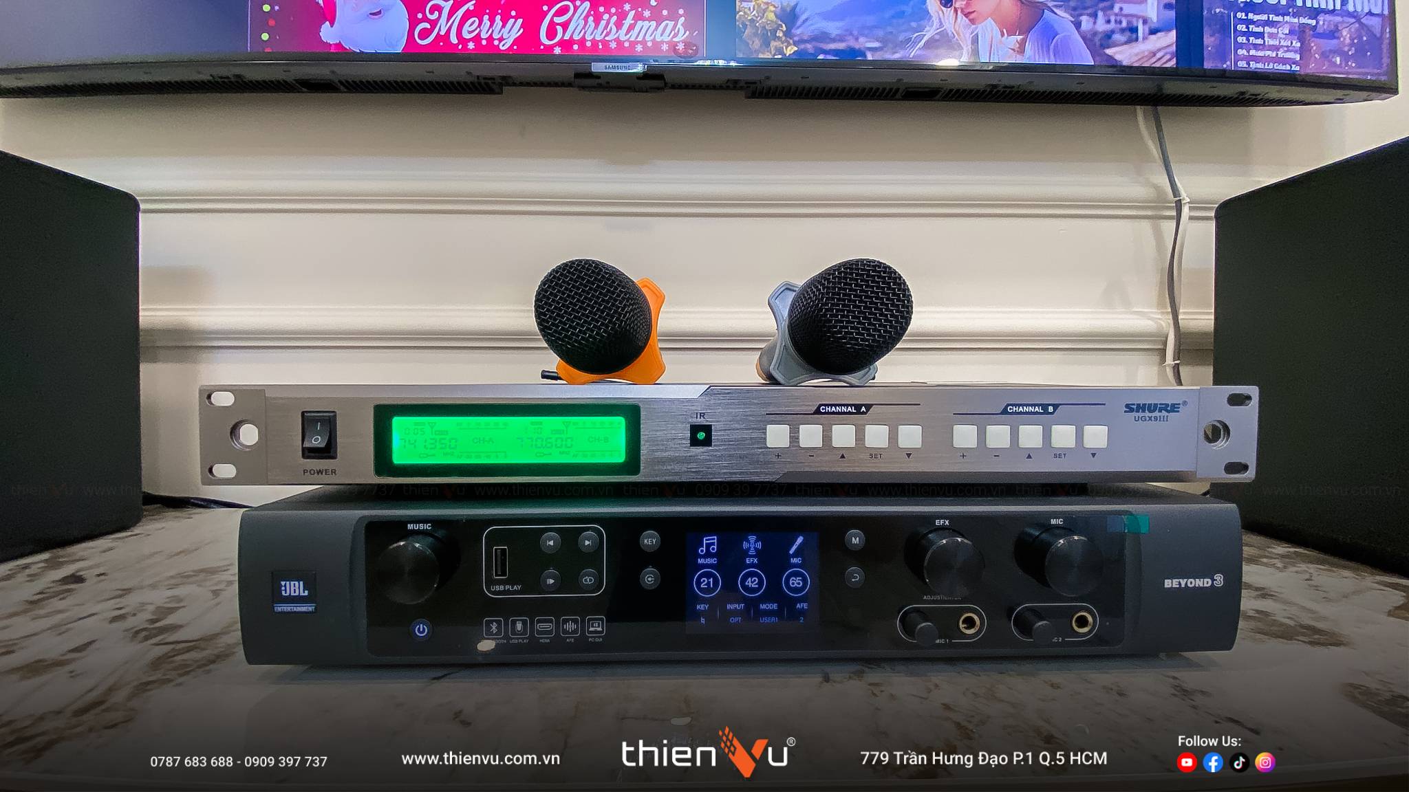 Amply karaoke tích hợp Vang số JBL Beyond 3 chính hãng - Hình 9