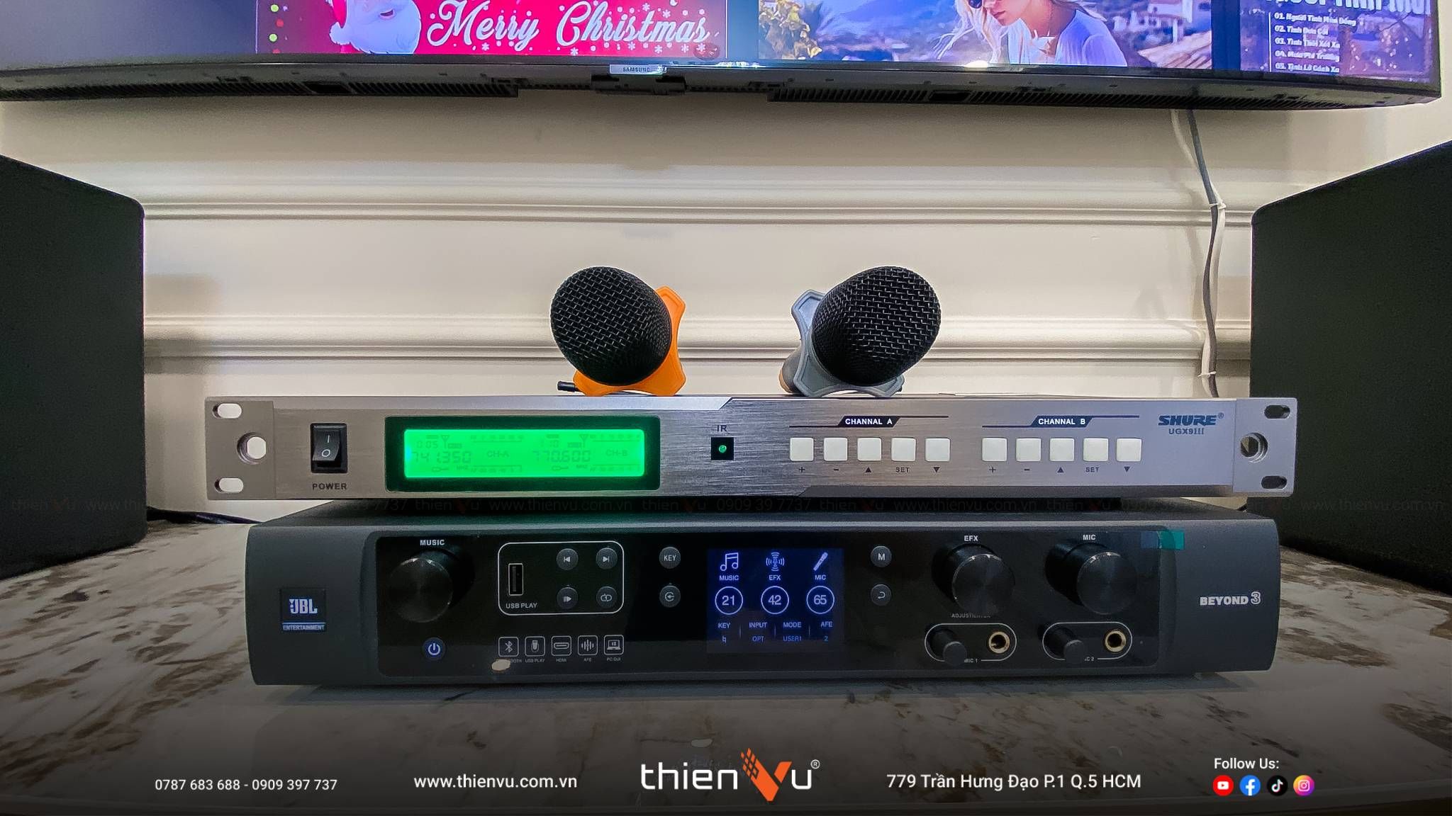 Amply karaoke tích hợp Vang số JBL Beyond 3 chính hãng - Hình 9