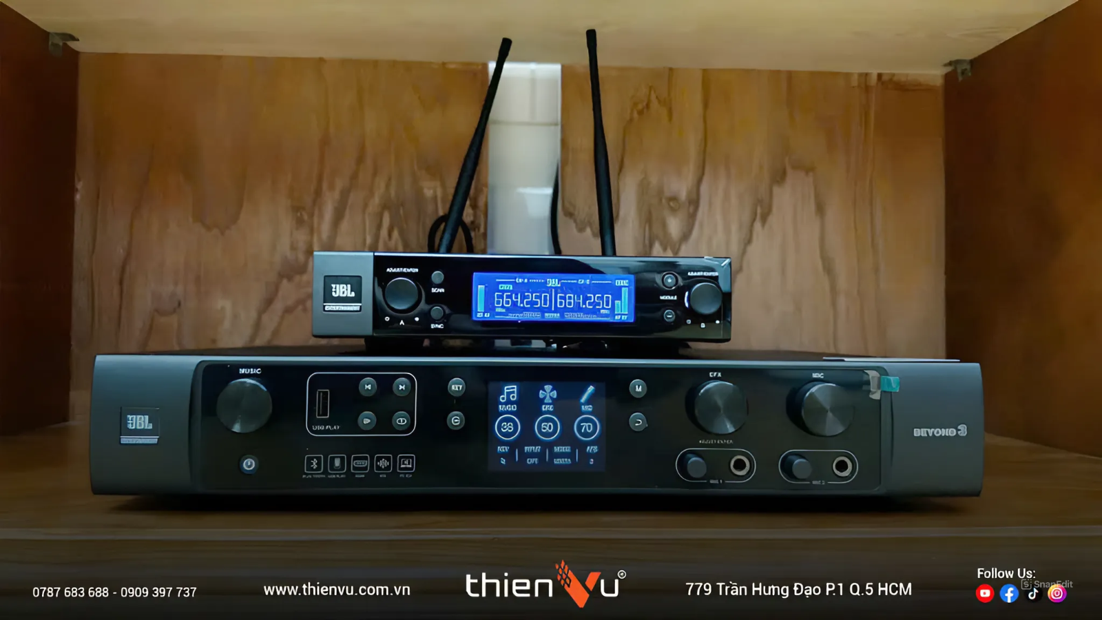 Amply karaoke tích hợp Vang số JBL Beyond 3 chính hãng - Hình 12