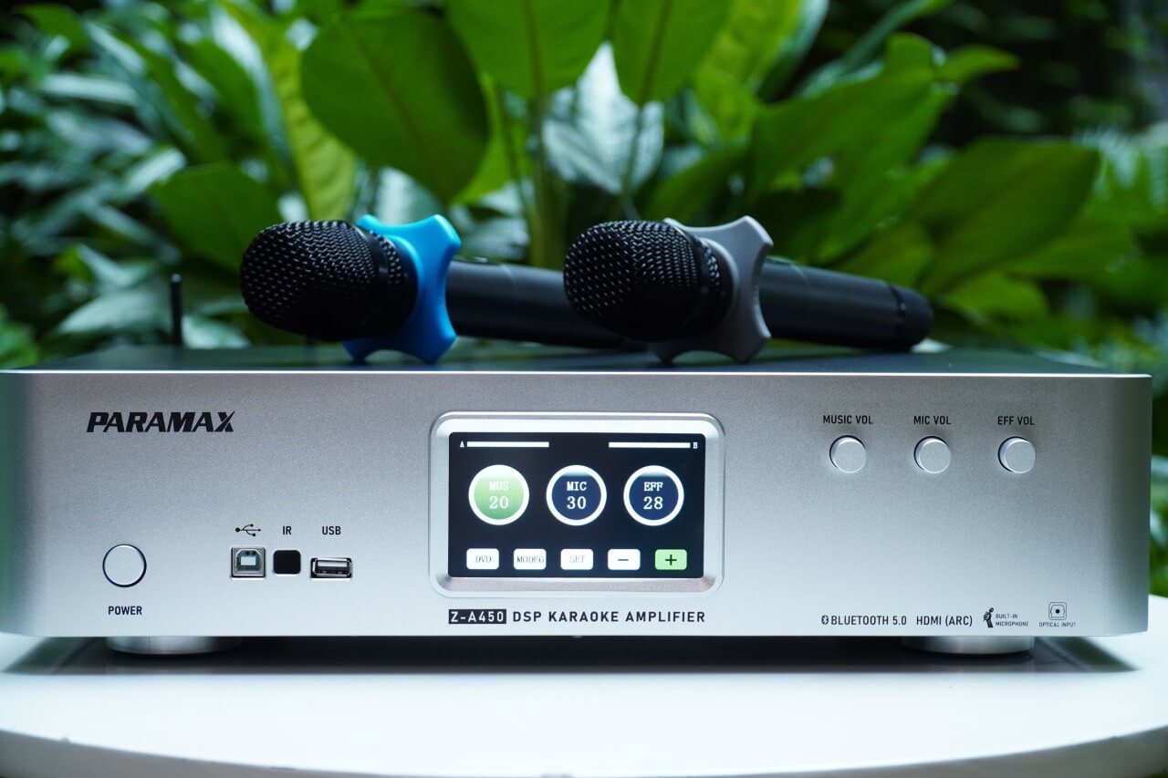 Amply karaoke tích hợp Vang số Paramax Z-A450 chính hãng - Hình 5