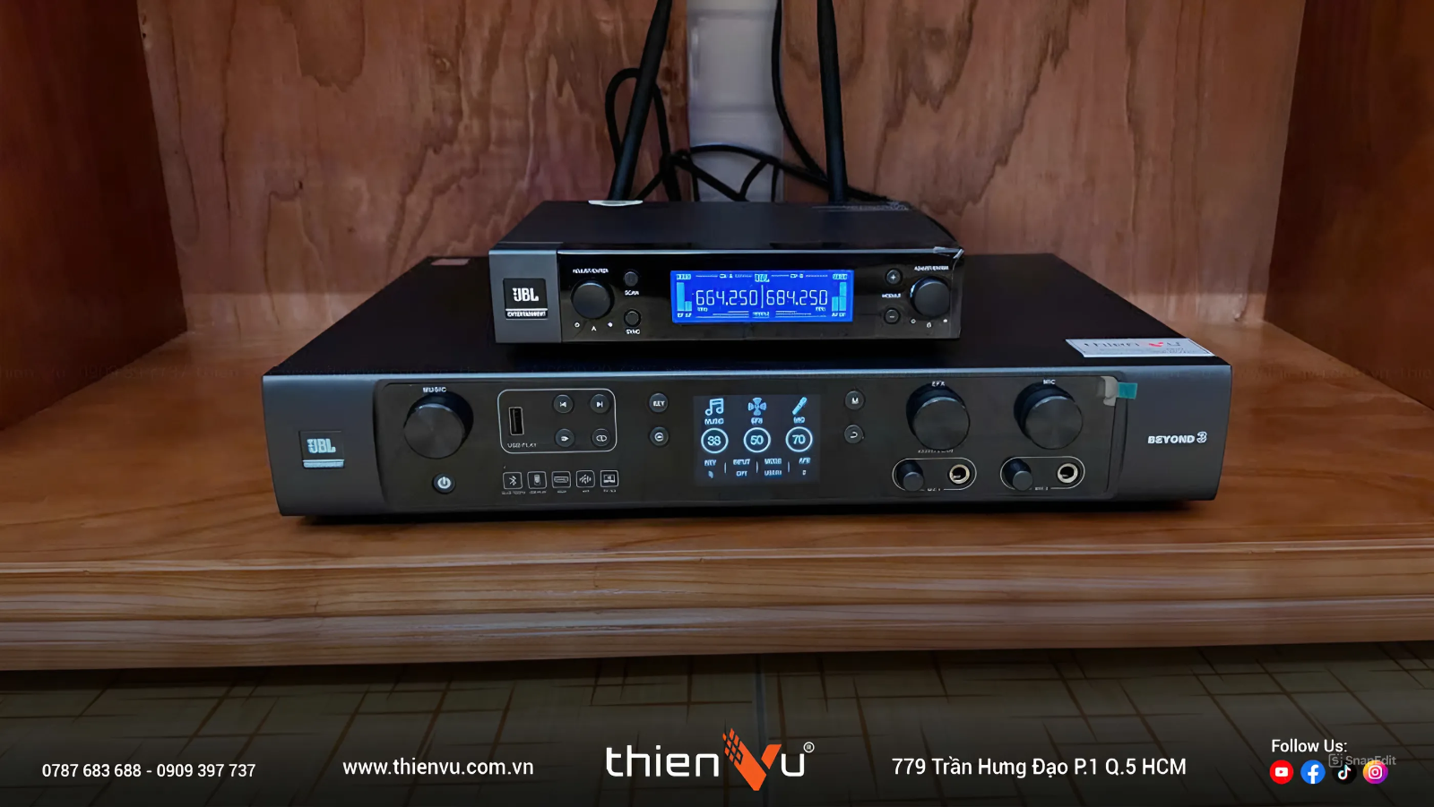 Amply karaoke tích hợp Vang số JBL Beyond 3 chính hãng - Hình 11