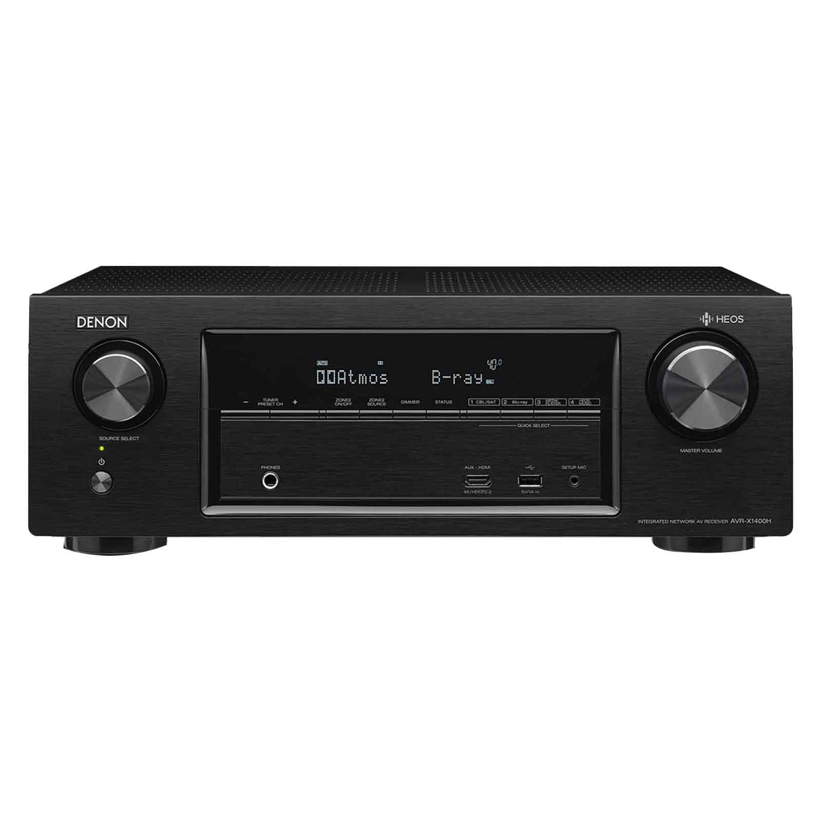 Amply xem phim Denon AVR-X1400H chính hãng - Hình 1