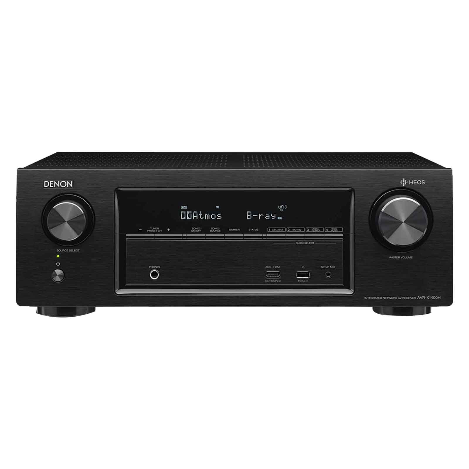 Amply xem phim Denon AVR-X1400H chính hãng - Hình 1