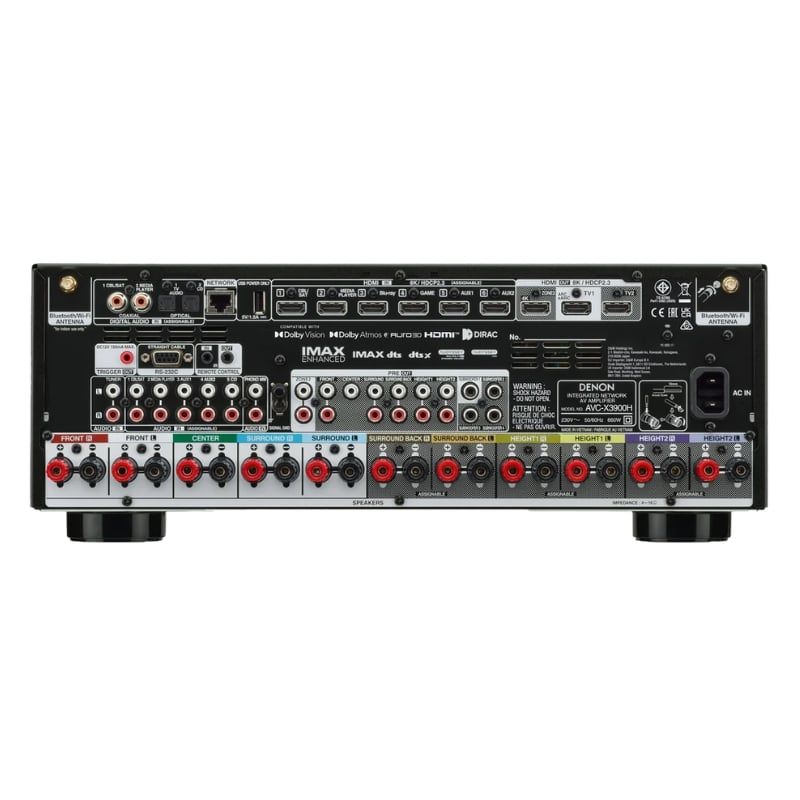 Amply Xem Phim Denon AVC-X3900H Chính Hãng - Hình 4