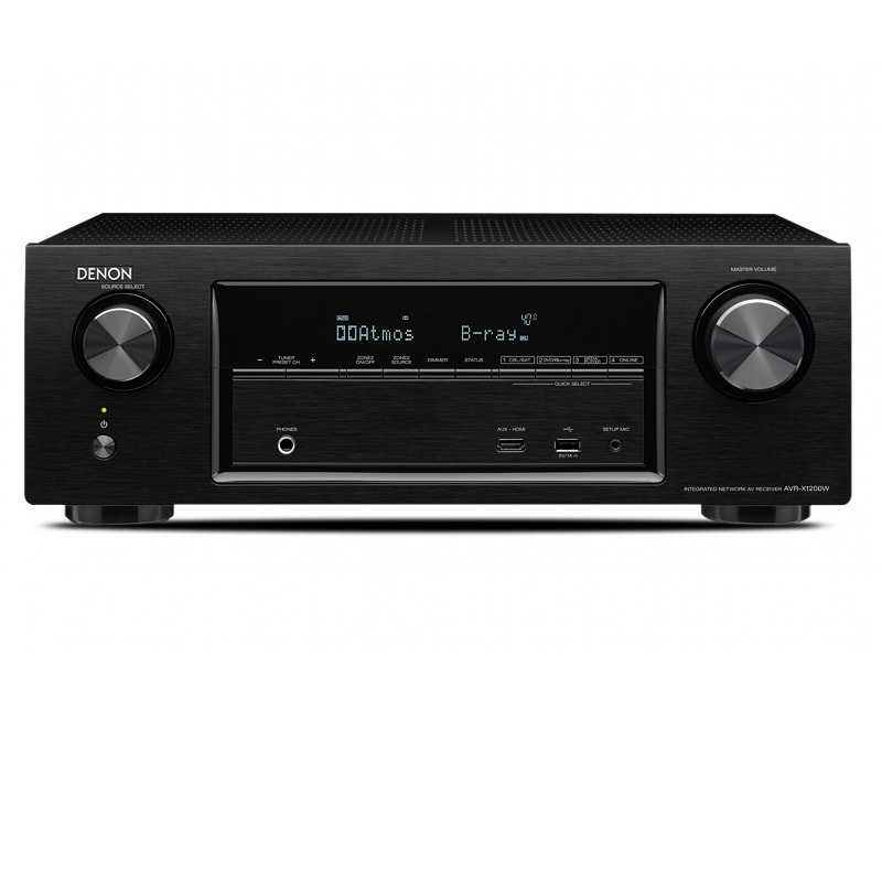 Amply xem phim Denon AVR-X1200W chính hãng - Hình 1