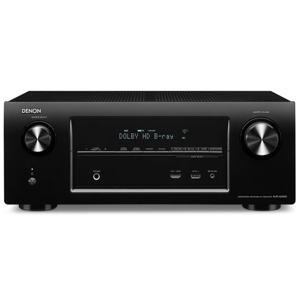 Amply xem phim Denon AVR-X2000 chính hãng - Hình 1