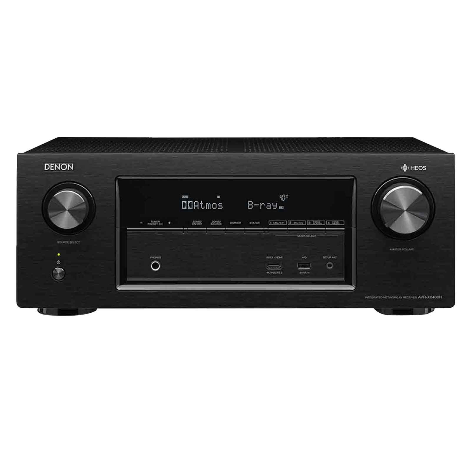 Amply xem phim Denon AVR-X2400H chính hãng - Hình 1