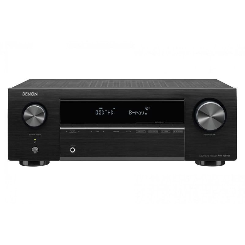Amply xem phim Denon AVR-X250BT chính hãng - Hình 1