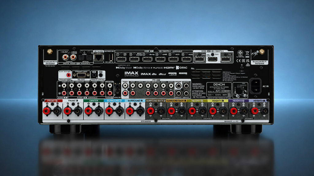 Amply Xem Phim Denon AVR-X2900H Chính Hãng - Hình 3