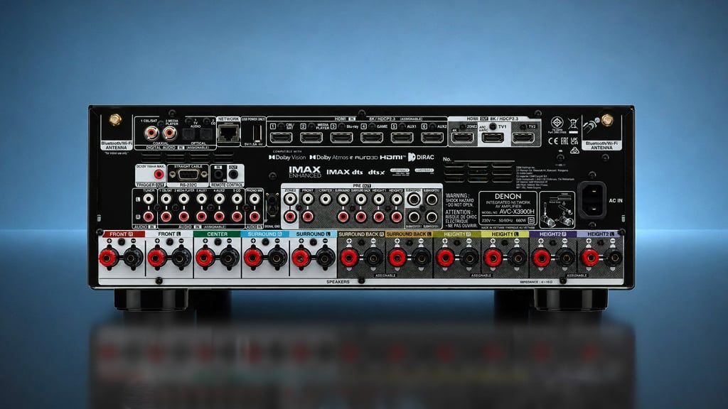 Amply Xem Phim Denon AVR-X2900H Chính Hãng - Hình 3