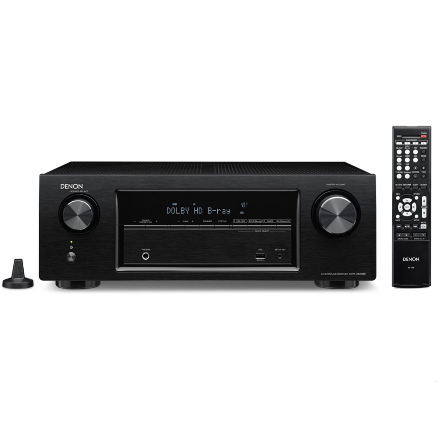 Amply xem phim Denon AVR-X510BT chính hãng - Hình 1