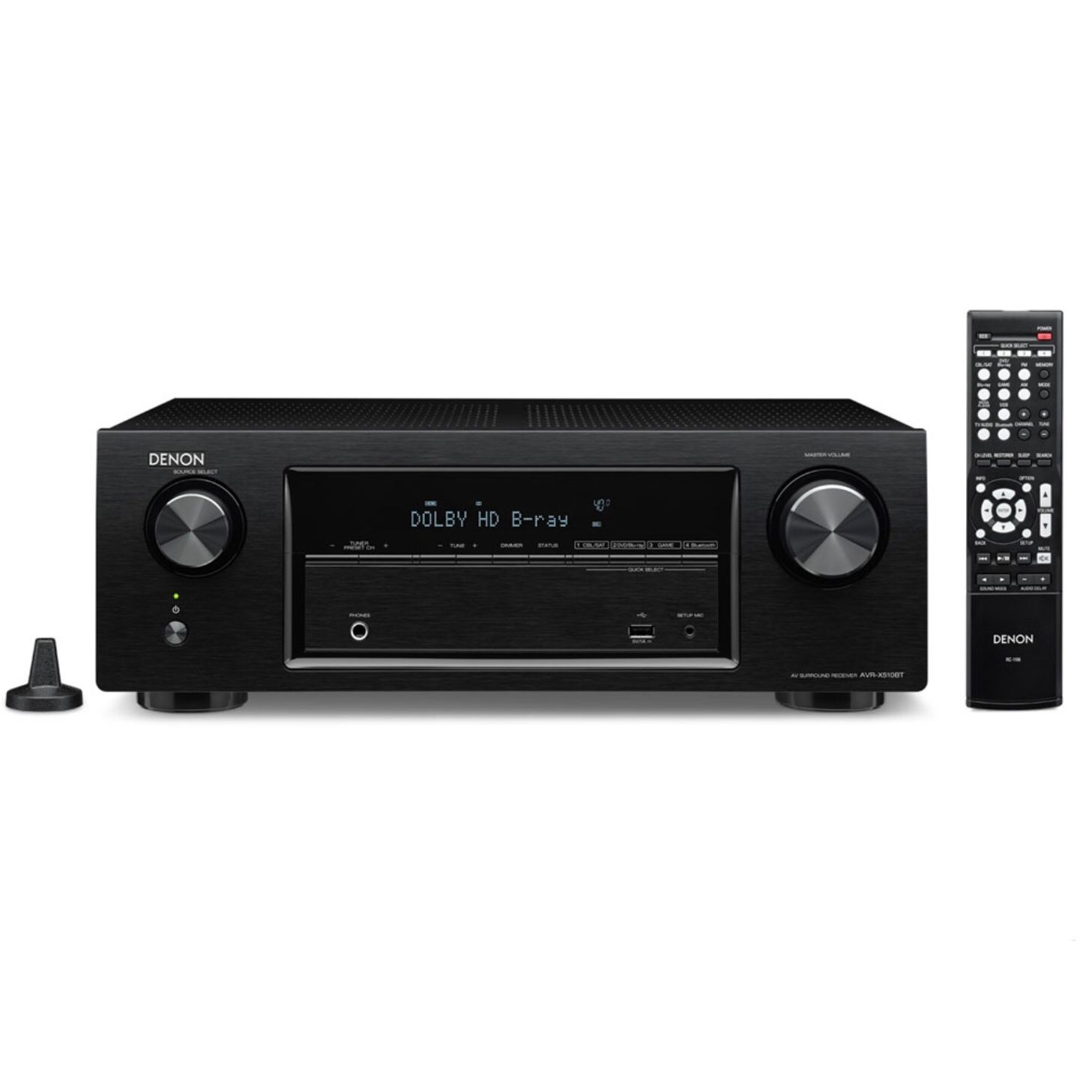 Amply xem phim Denon AVR-X510BT chính hãng - Hình 1
