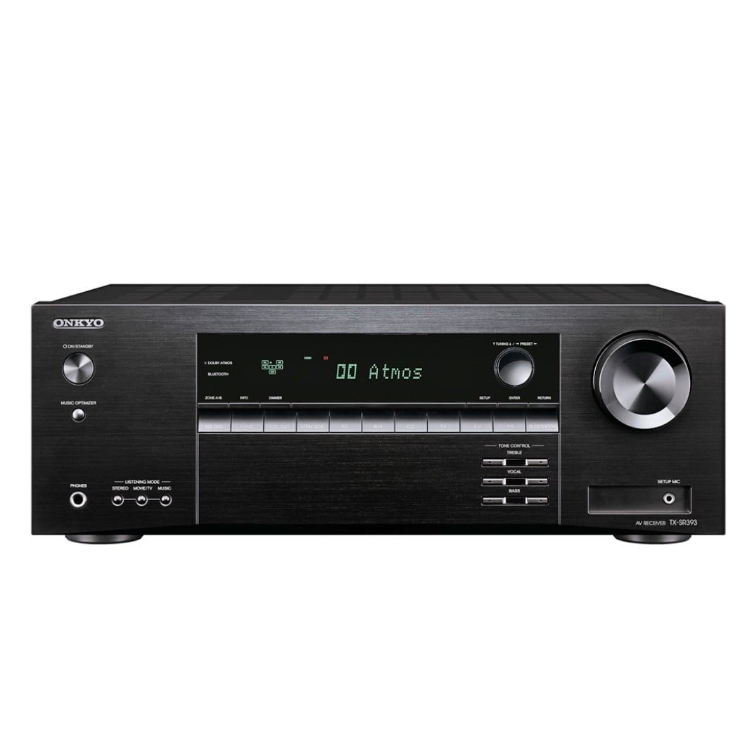 Amply xem phim Onkyo TX-SR393 chính hãng - Hình 1