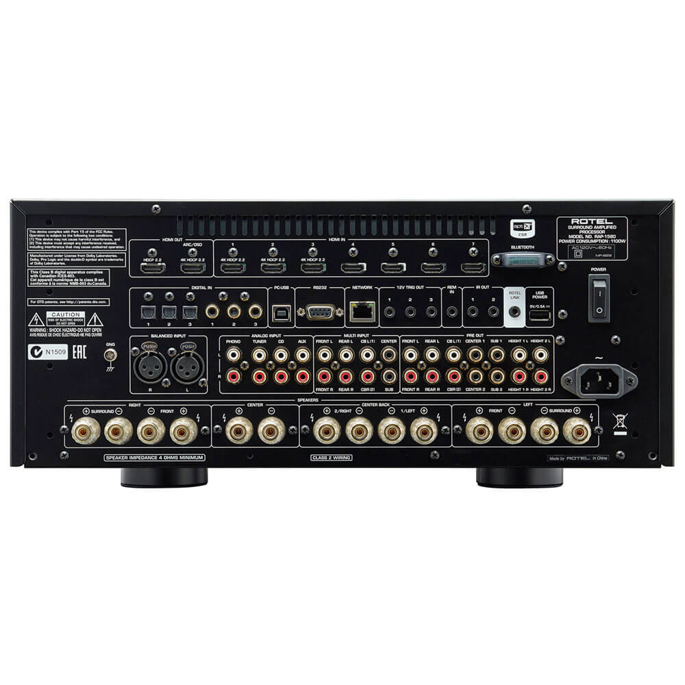 Amply xem phim Rotel RAP-1580 chính hãng - Hình 2