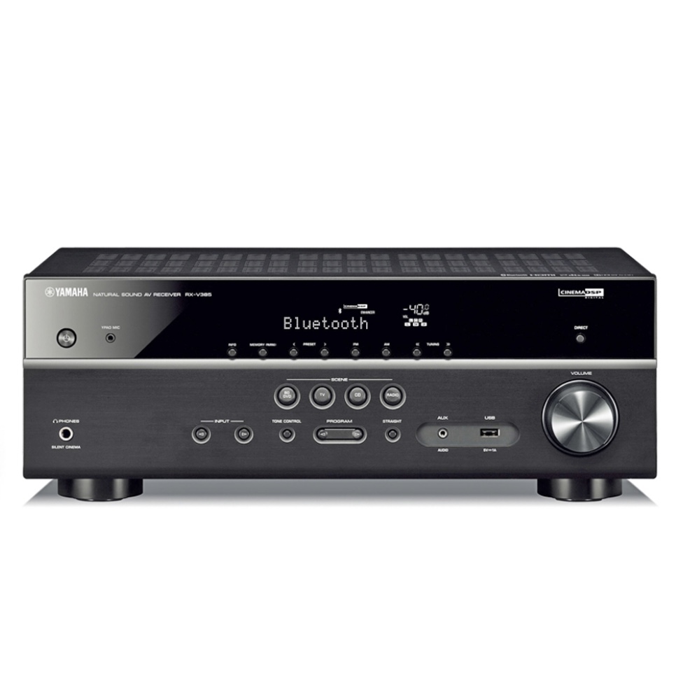 Amply xem phim Yamaha RX V385 chính hãng - Hình 1