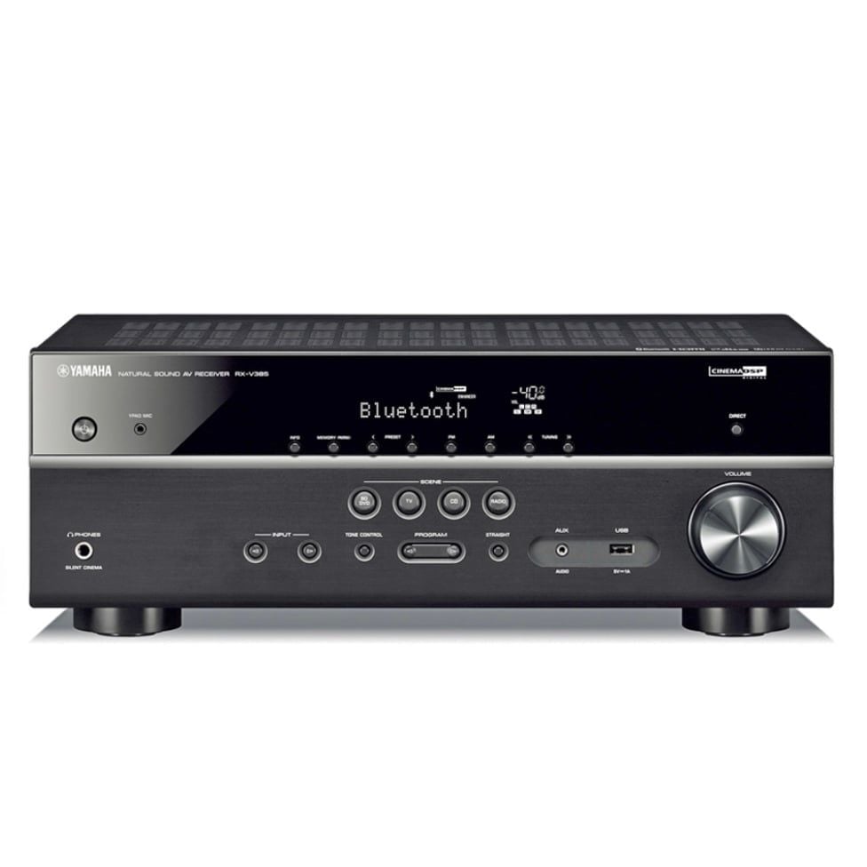 Amply xem phim Yamaha RX V385 chính hãng - Hình 1