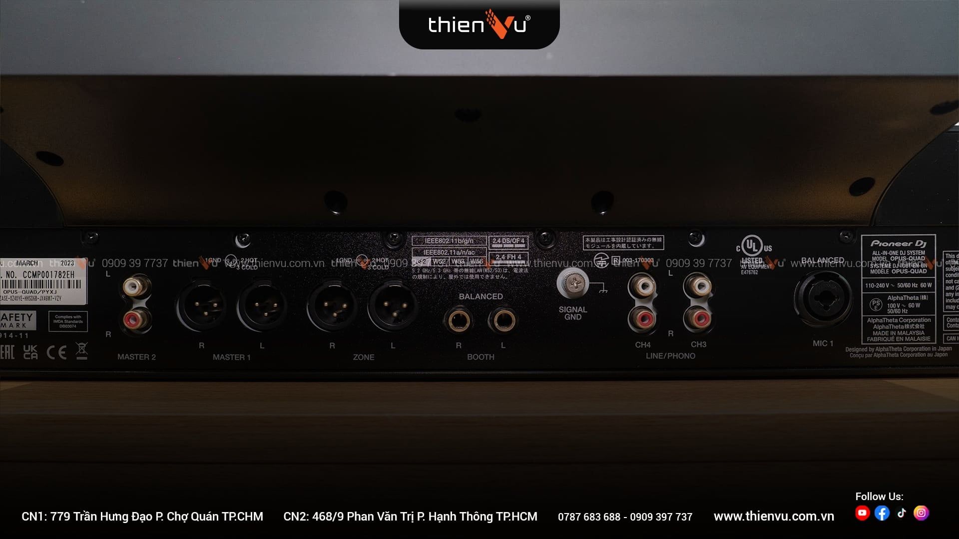 Bàn DJ Pioneer OPUS QUAD Chính Hãng - Hình 11