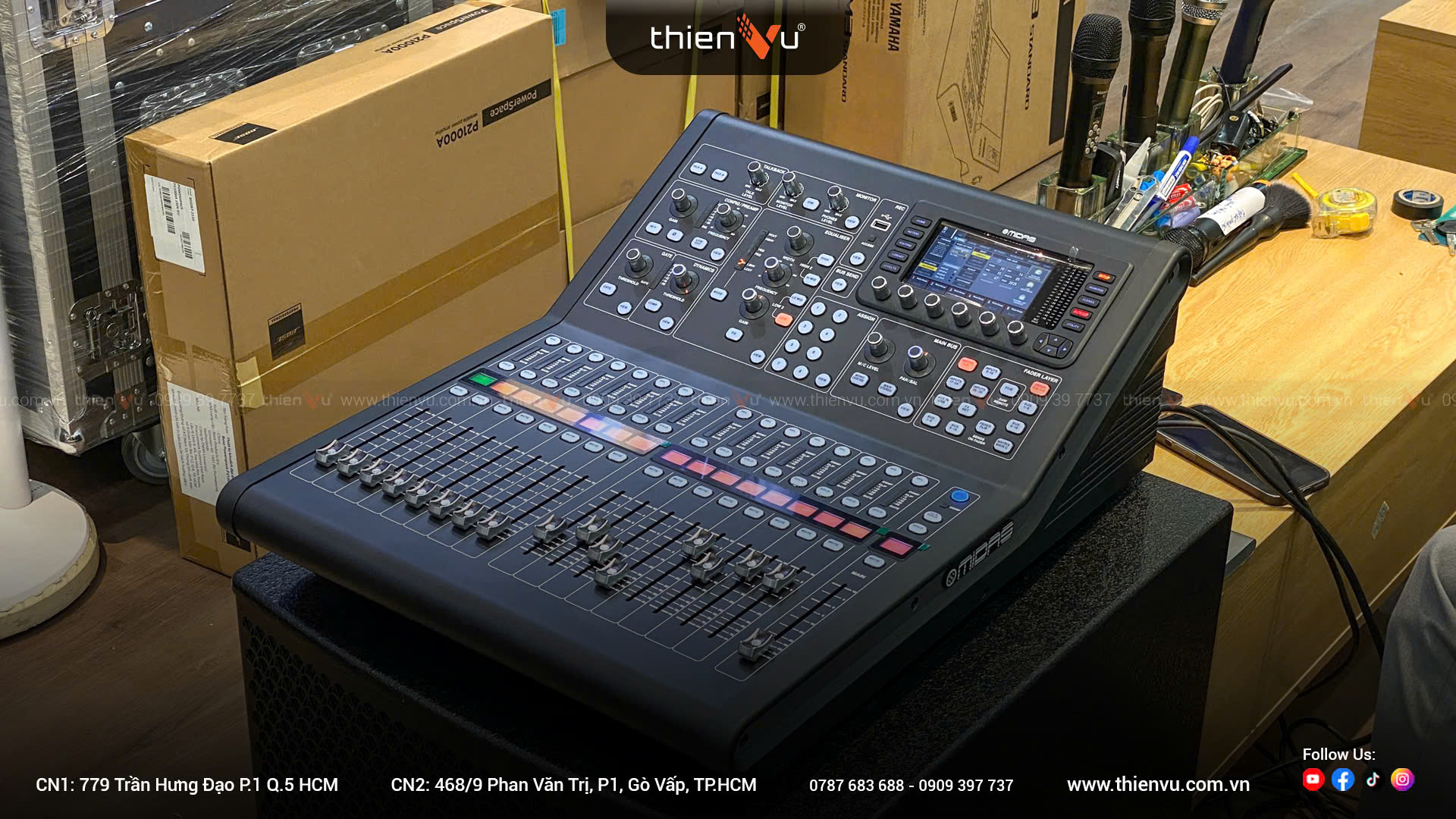 Mixer Midas M32R Live Chính Hãng - Hình 3