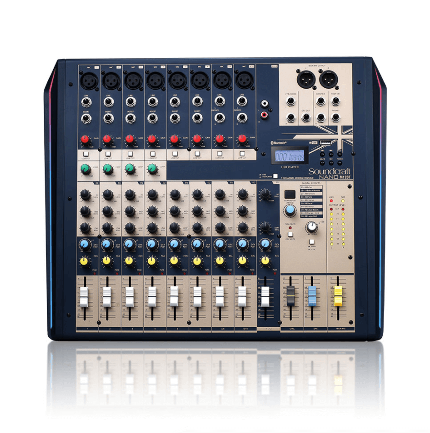 Mixer Soundcraft Nano M12BT chính hãng - Hình 1