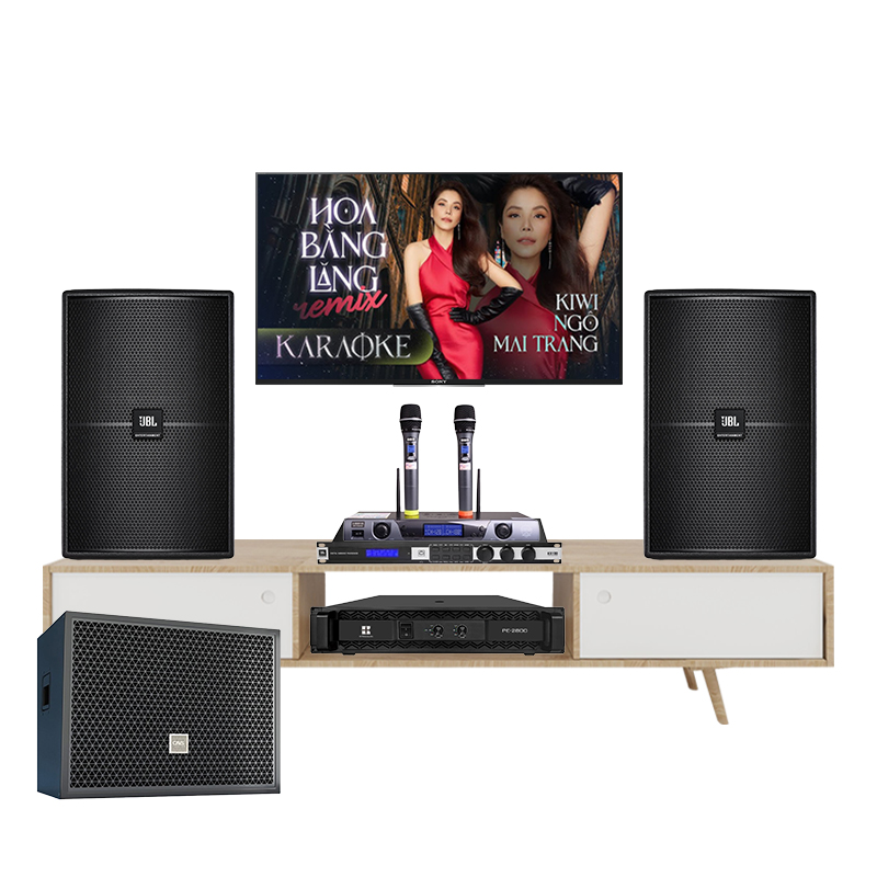 Bộ Karaoke Cao Cấp JBL KP2015G2 TVA272025 - Hình 1