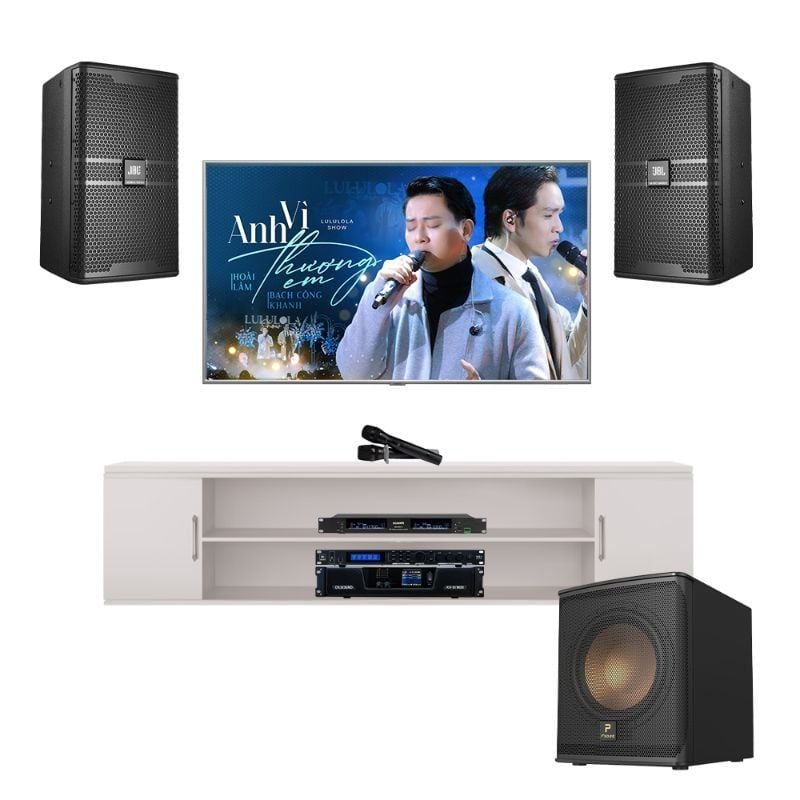 Bộ Âm Thanh Karaoke JBL KP 4012G2 TVA1202023 - Hình 1