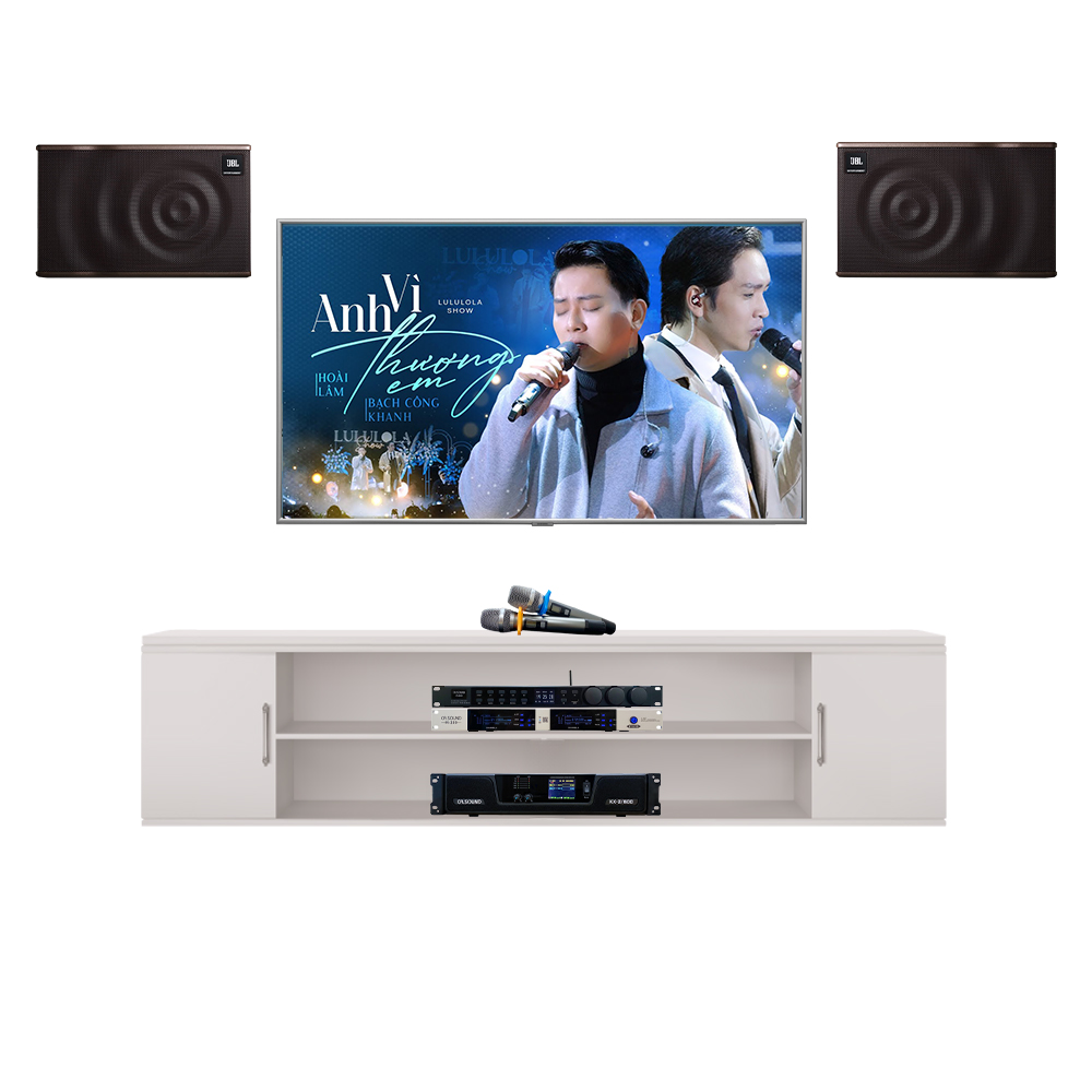 Bộ Âm Thanh Karaoke JBL MK12 TVA1032023 - Hình 1
