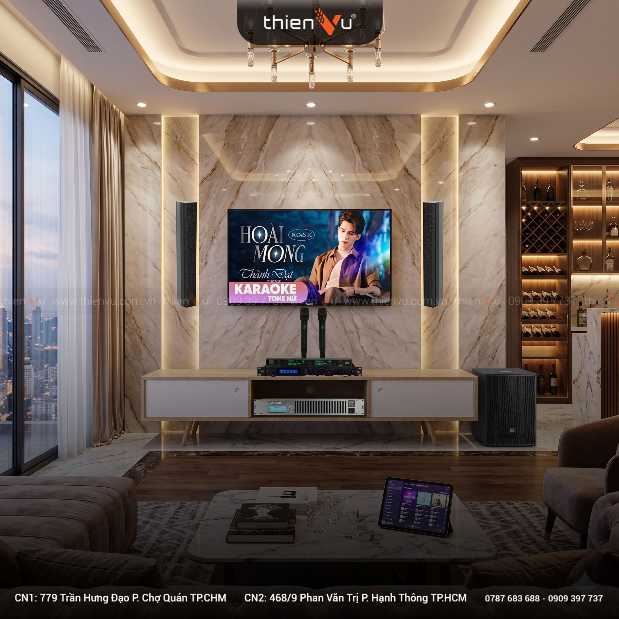 Bộ Dàn Karaoke Cao Cấp SE Audiotechnik IC 38X TVA432025 - Hình 3