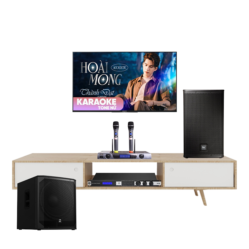 Bộ Dàn Karaoke Electrovoice ELX112P TVA1162025 - Hình 1