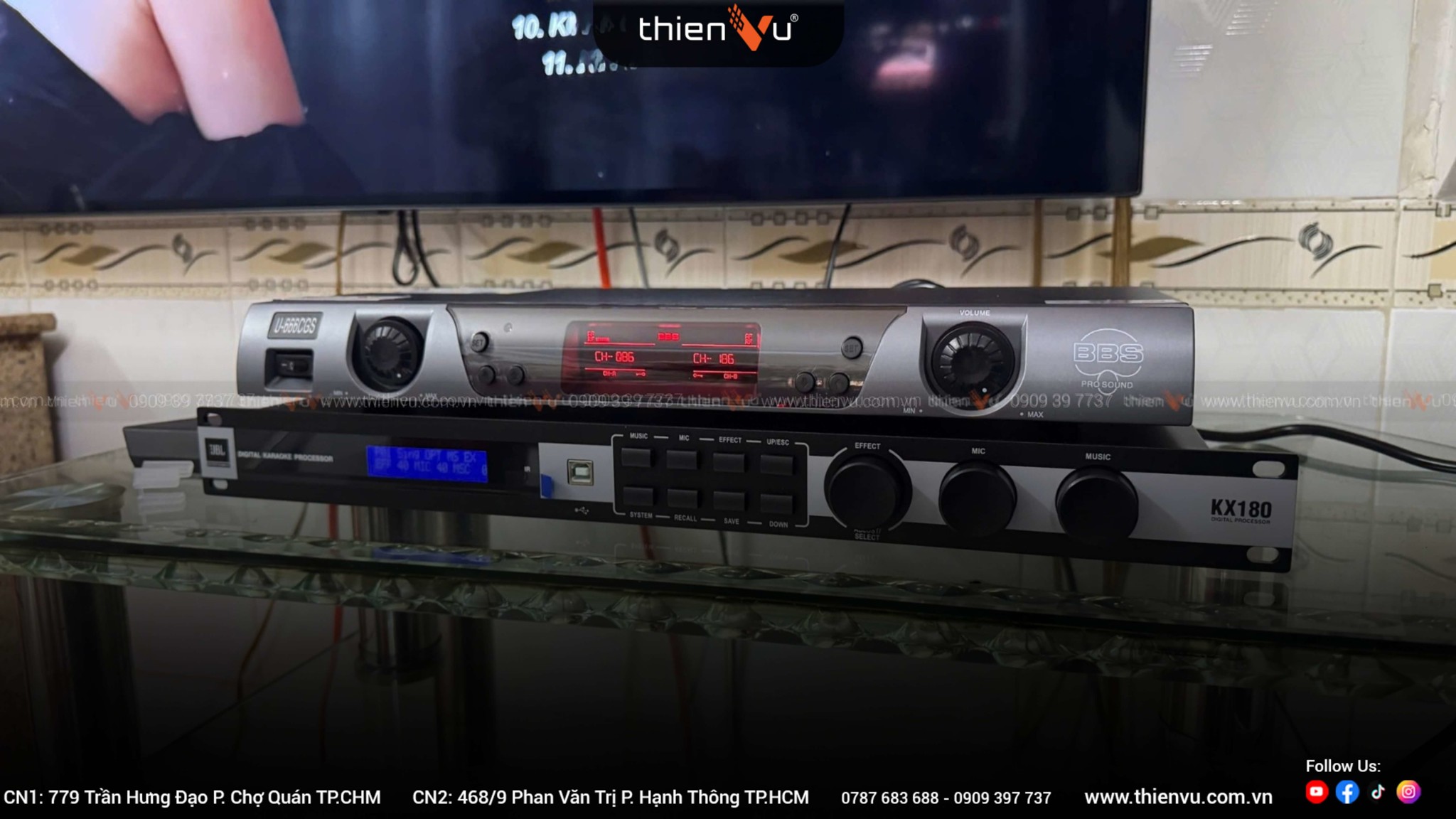 Bộ Dàn Karaoke Electrovoice LRC-1100 TVA1182025 - Hình 4