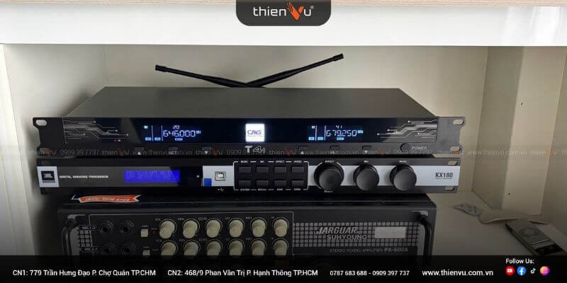 Bộ Dàn Karaoke Gia Đình JBL KP2015G2 TVA222025 - Hình 5