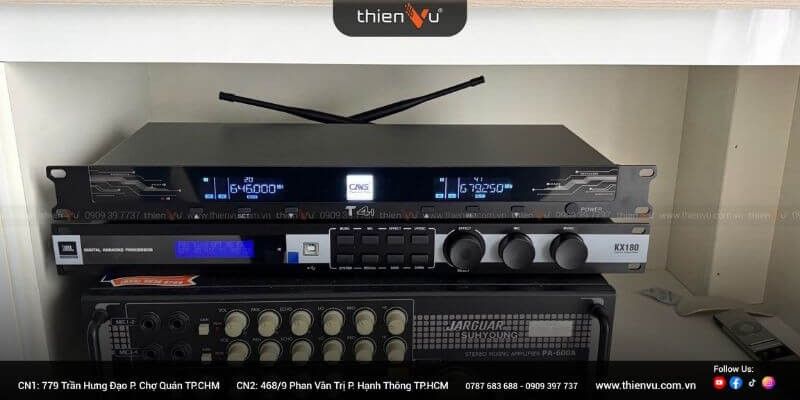 Bộ Dàn Karaoke Gia Đình JBL KP2015G2 TVA222025 - Hình 5