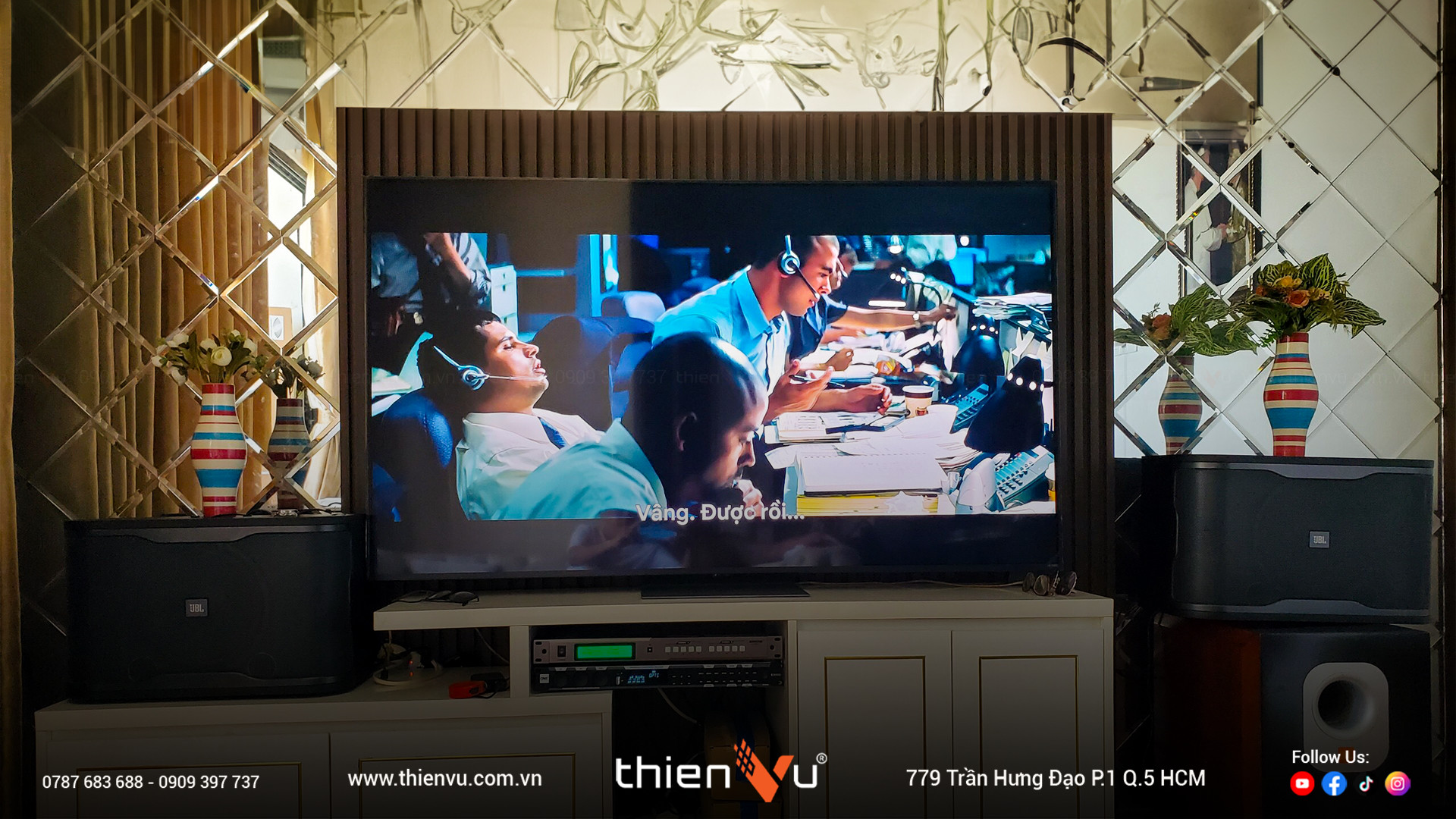 Dàn Karaoke Gia Đình JBL RM210 TVA1492024 - Hình 4