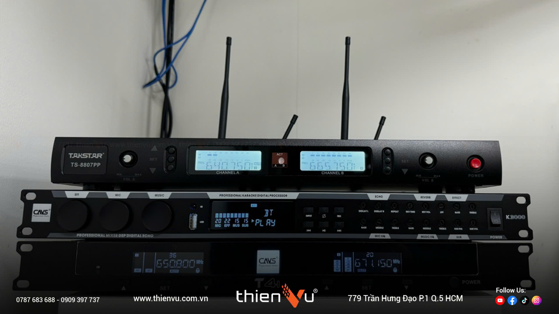 Dàn Karaoke Gia Đình JBL RM210 TVA1492024 - Hình 5