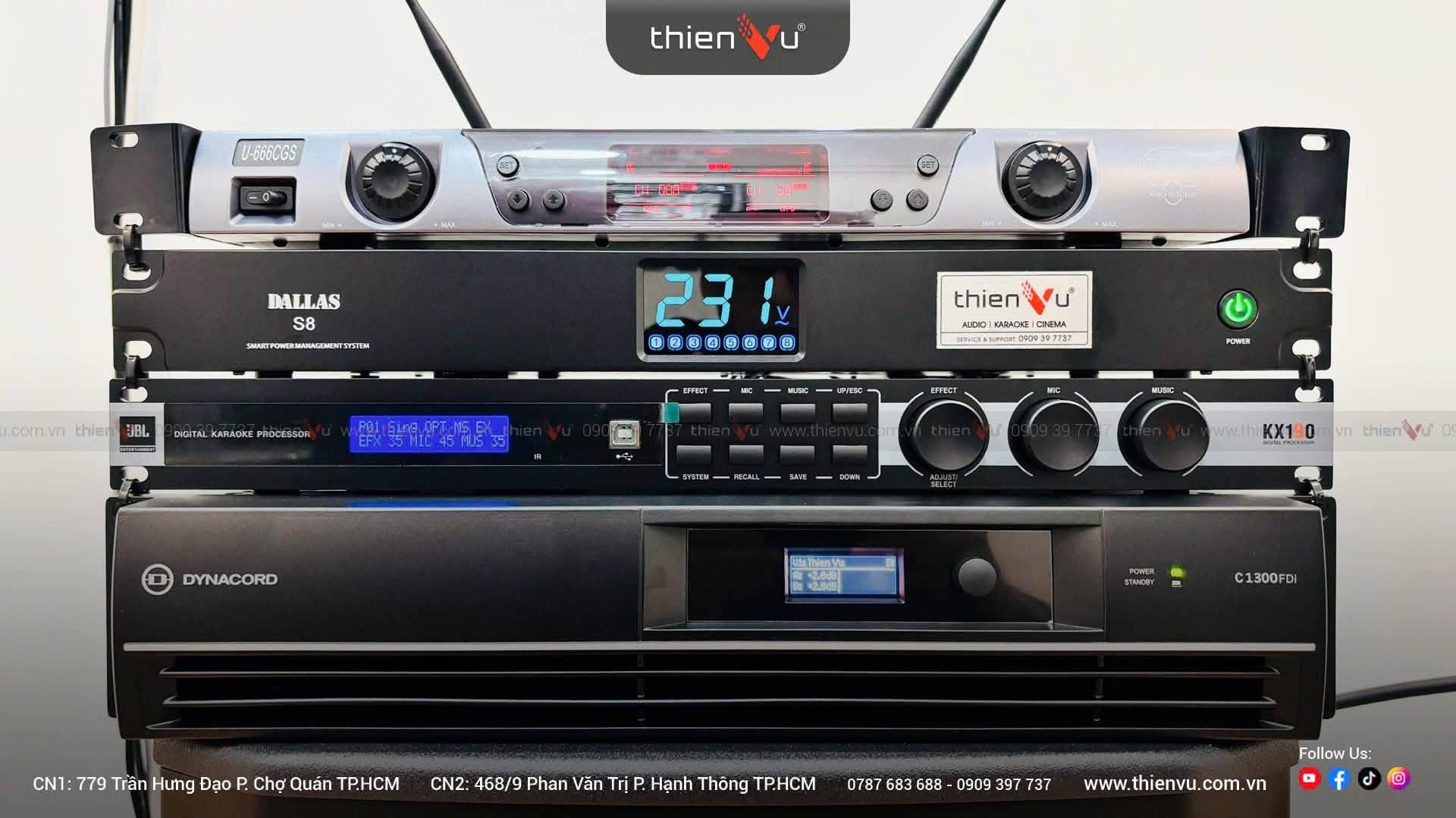 Bộ Dàn Karaoke SE Audiotechnik COX8MKII TVA892026 - Hình 5
