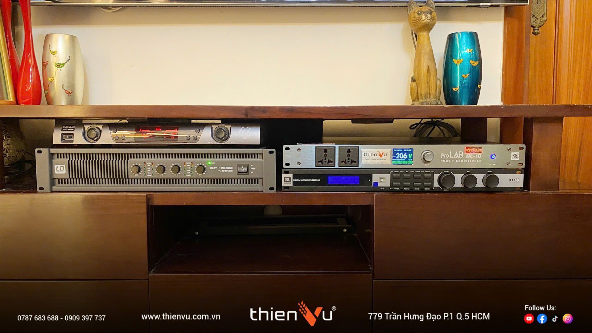 Dàn Karaoke Cao Cấp SE Audiotechnik M-A8 TVA712025 - Hình 7