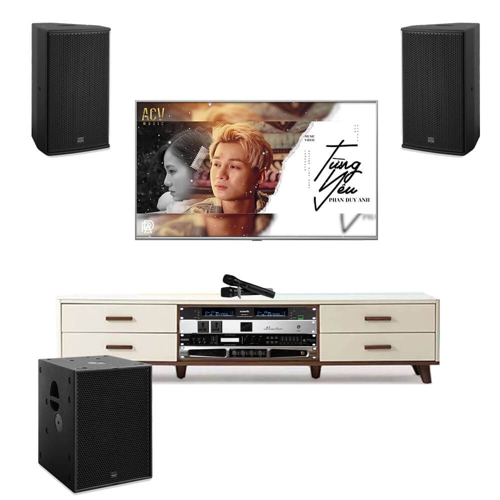 Bộ Dàn Loa Karaoke Seeburg A6 TVA522022 Cao Cấp - Hình 1
