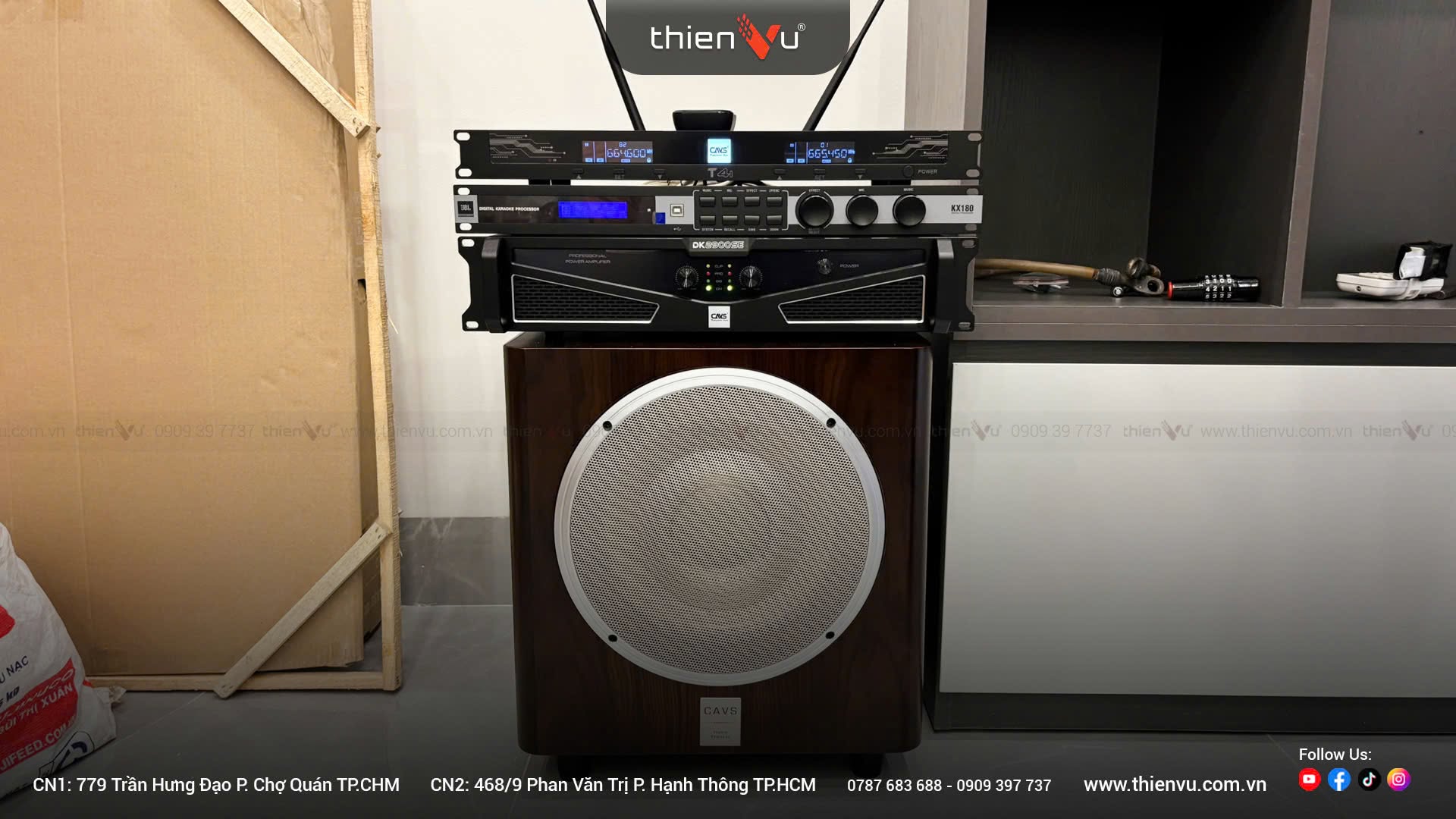 Bộ Dàn Karaoke Sumico Eurotech CO65 Nhỏ Gọn TVA902026 - Hình 5
