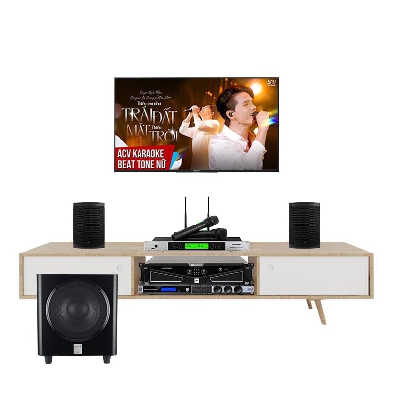 Bộ Dàn Karaoke Sumico Eurotech CO65 Nhỏ Gọn TVA902026 - Hình 1
