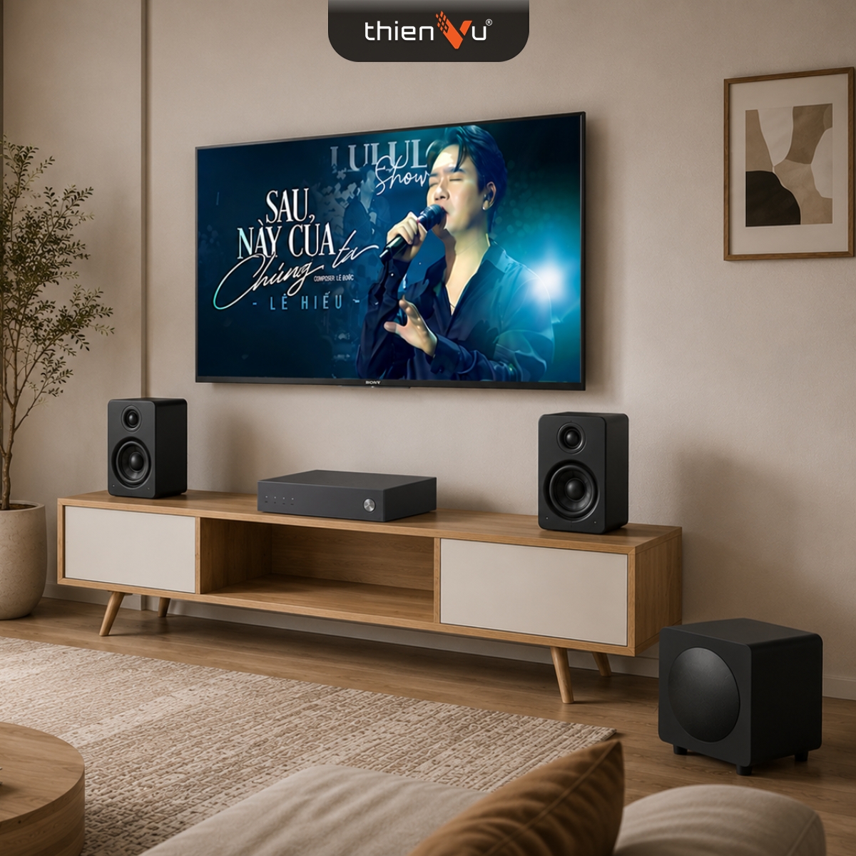 Bộ Dàn Nghe Nhạc Kanto Yu2 NN252026 Cao Cấp - Hình 4