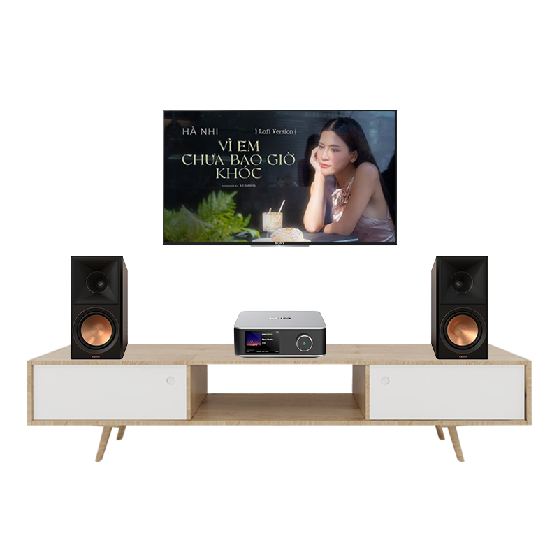 Bộ Dàn Nghe Nhạc Klipsch RP-600M II - Wiim Amp Ultra NN502026 Chính Hãng - Hình 1