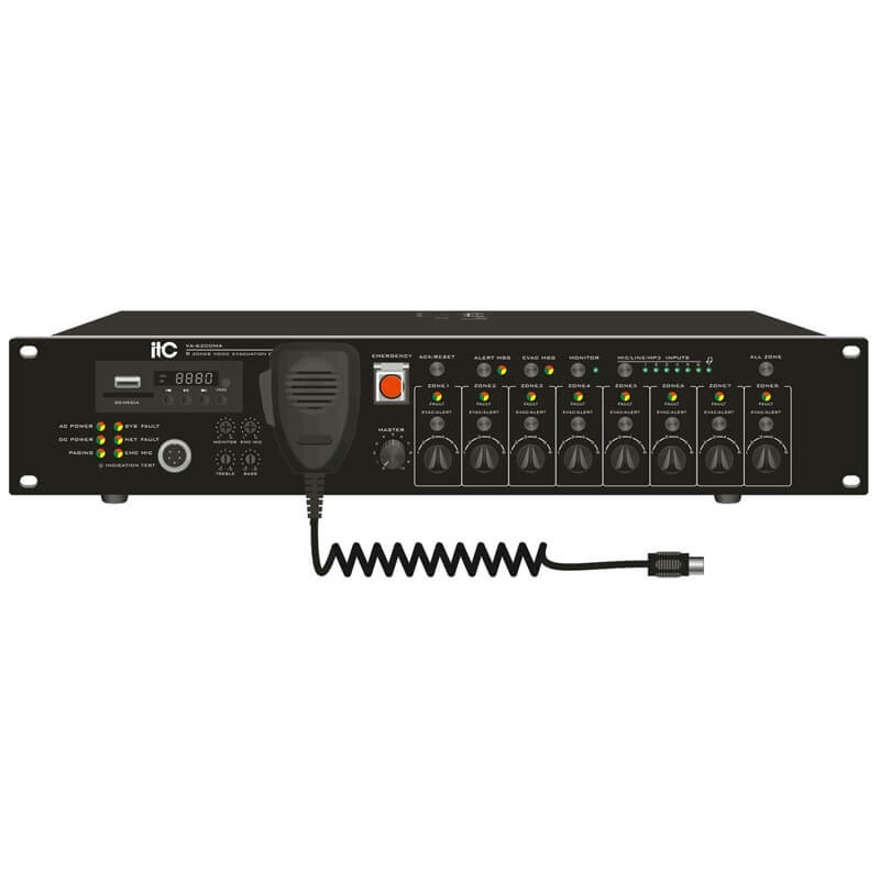 Bộ Điều Khiển Trung Tâm Kèm Công Suất ITC VA-6200MA Chính Hãng - Hình 1