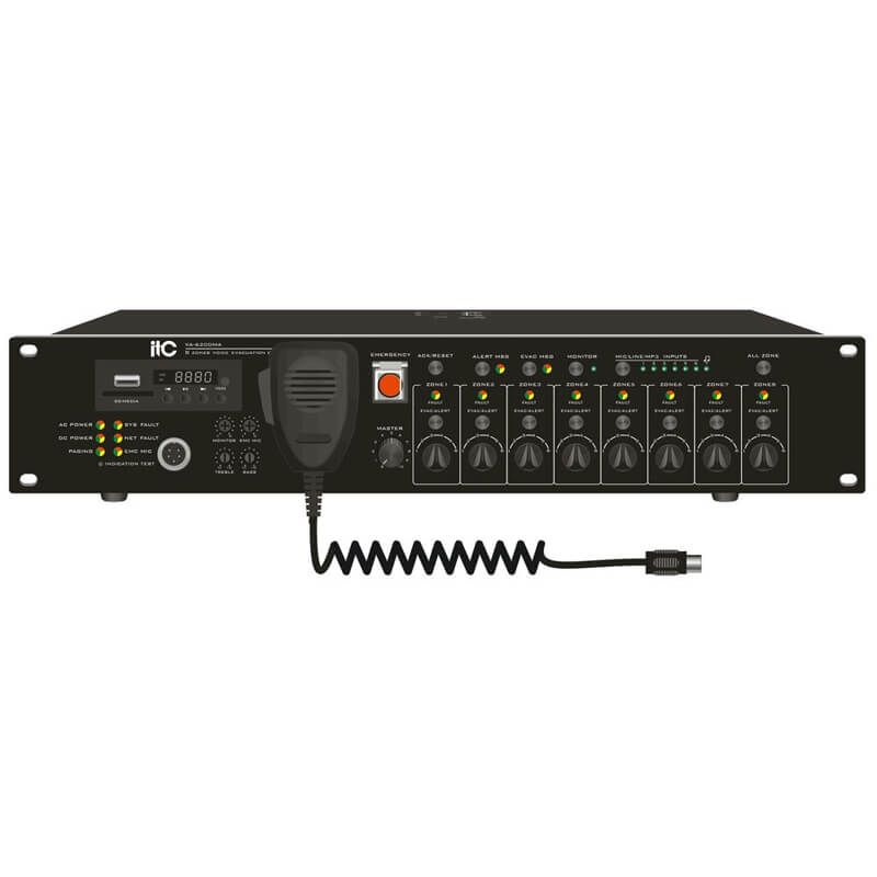 Bộ Điều Khiển Trung Tâm Kèm Công Suất ITC VA-6200MA Chính Hãng - Hình 1