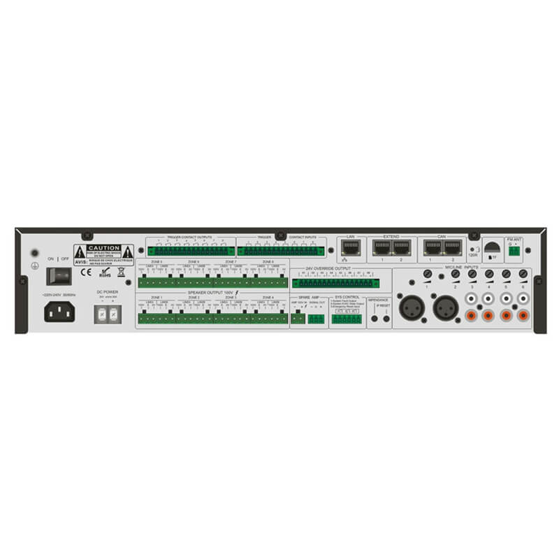 Bộ Điều Khiển Trung Tâm Kèm Công Suất ITC VA-6200MA Chính Hãng - Hình 2